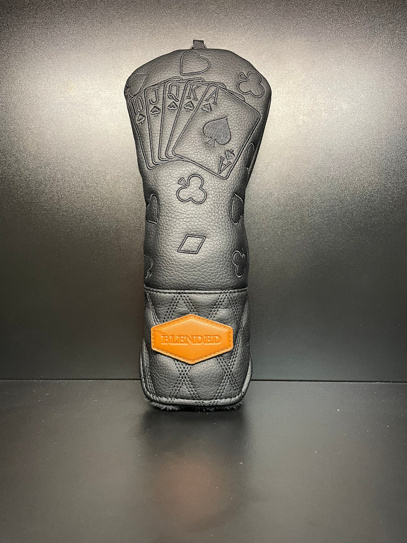 Load image into Gallery viewer, Blackout Royal Flush Headcover
