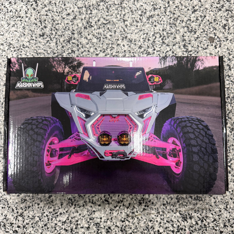 Load image into Gallery viewer, Polaris RZR Pro Series RGBW LED Chasing Fang Lights | App Control &amp; Turn Signal Sync
