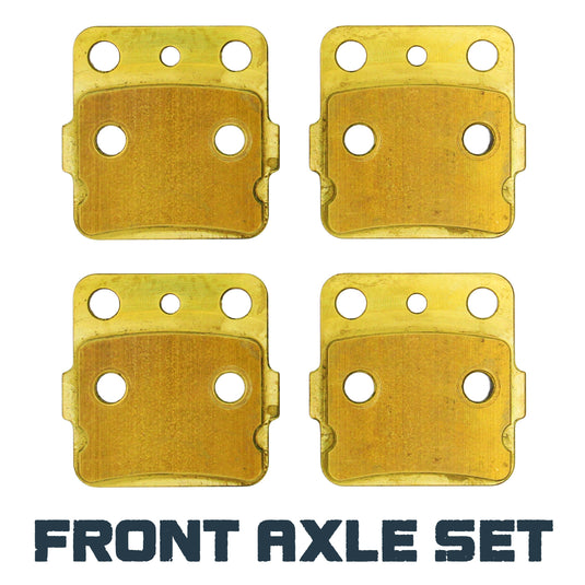 Honda Rancher/Foreman TRX420/TRX500/TRX520 2009-2026 Brass Brake Pad Set