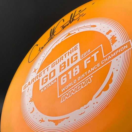 Star Katana *Signed* - 2019 Garrett Gurthie GO BIG 618 FT