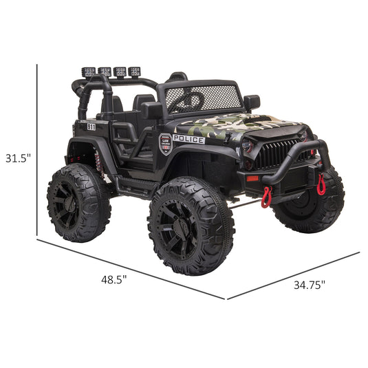 Electric Kids UTV Truck with Bluetooth Music and Dual Motors
