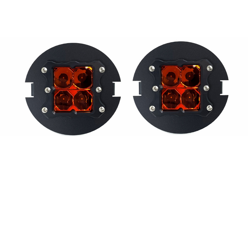 Load image into Gallery viewer, Toyota Tacoma (2005-2011) &amp; Tundra (2005-2013) Fog  Light Kit - Amber Lens
