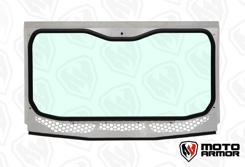 Load image into Gallery viewer, Moto Armor VOODOO KRX Full Glass Windshield
