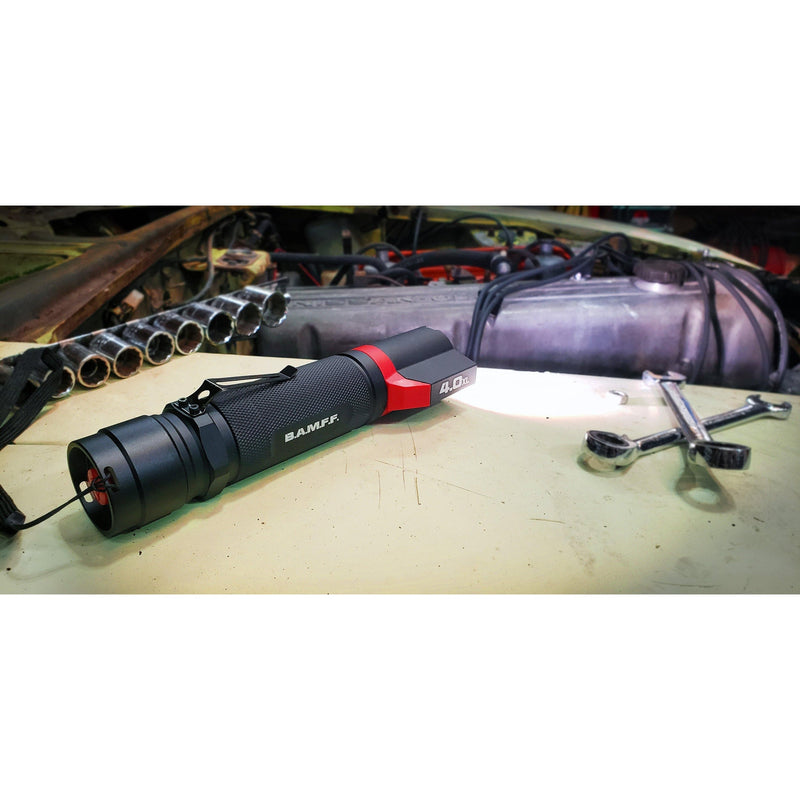 Load image into Gallery viewer, B.A.M.F.F. 4.0XL - 400 Lumen Dual LED Flashlight
