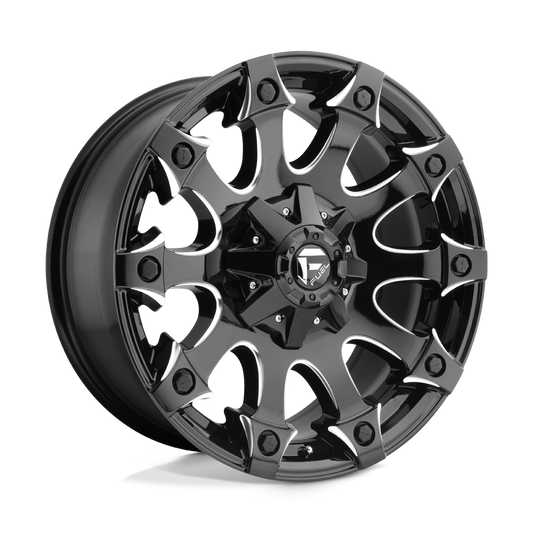Fuel 1 Pc D578 Battle Axe Gloss Black Milled