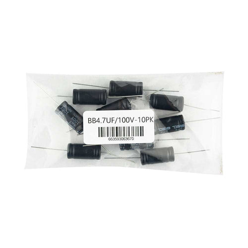 DS18 BB4.7UF/100V-10PK 4.7uF 100V Non-Polarized Bass Blocking Capacitor - Skoutley Outdoors LLC