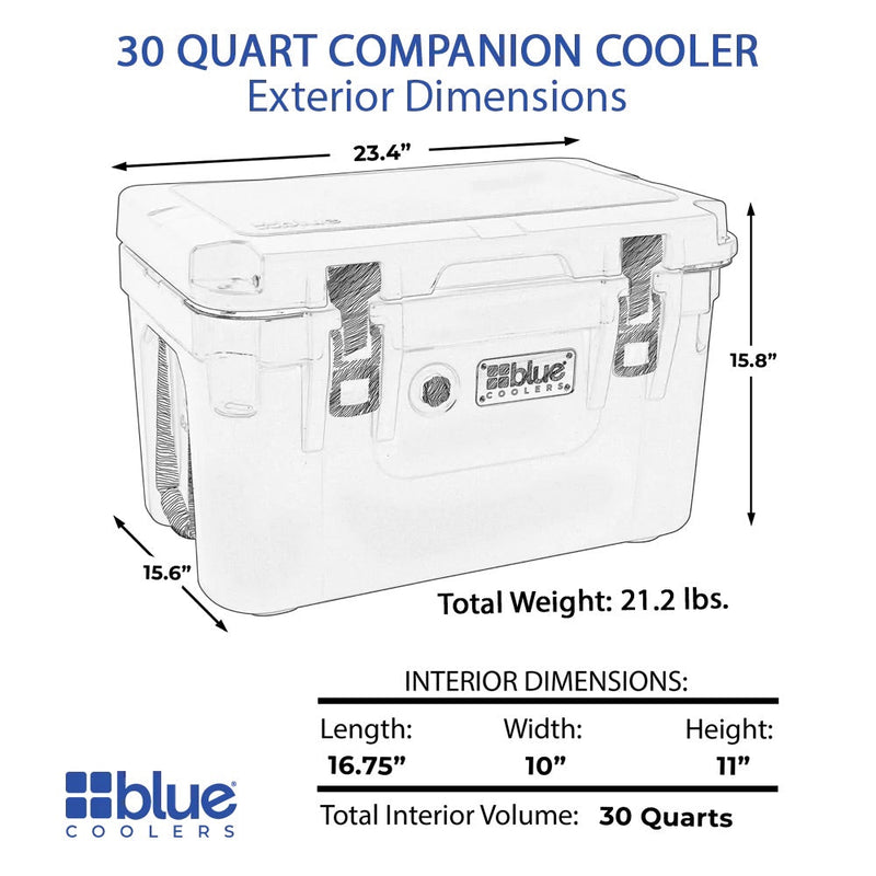 Load image into Gallery viewer, 30 Quart Companion Series Roto-Molded Cooler
