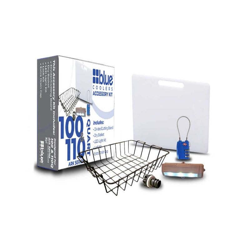 Load image into Gallery viewer, Accessory Kit - Divider/Cutting Board, Basket, Lock, Light, &amp; Plug for Coolers
