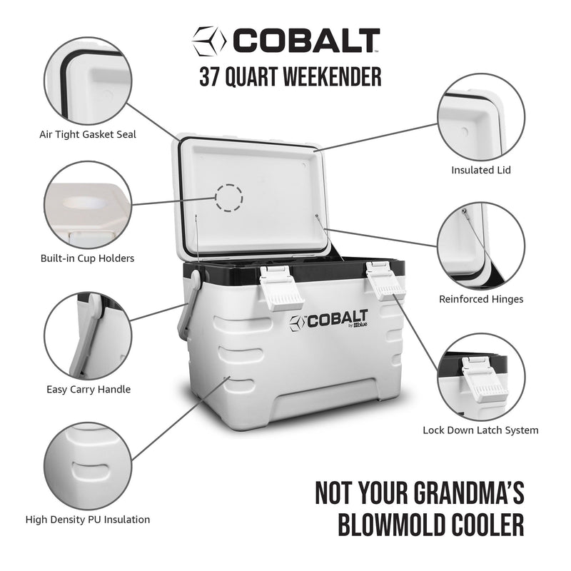 Load image into Gallery viewer, Cobalt 37 Quart Weekender Cooler
