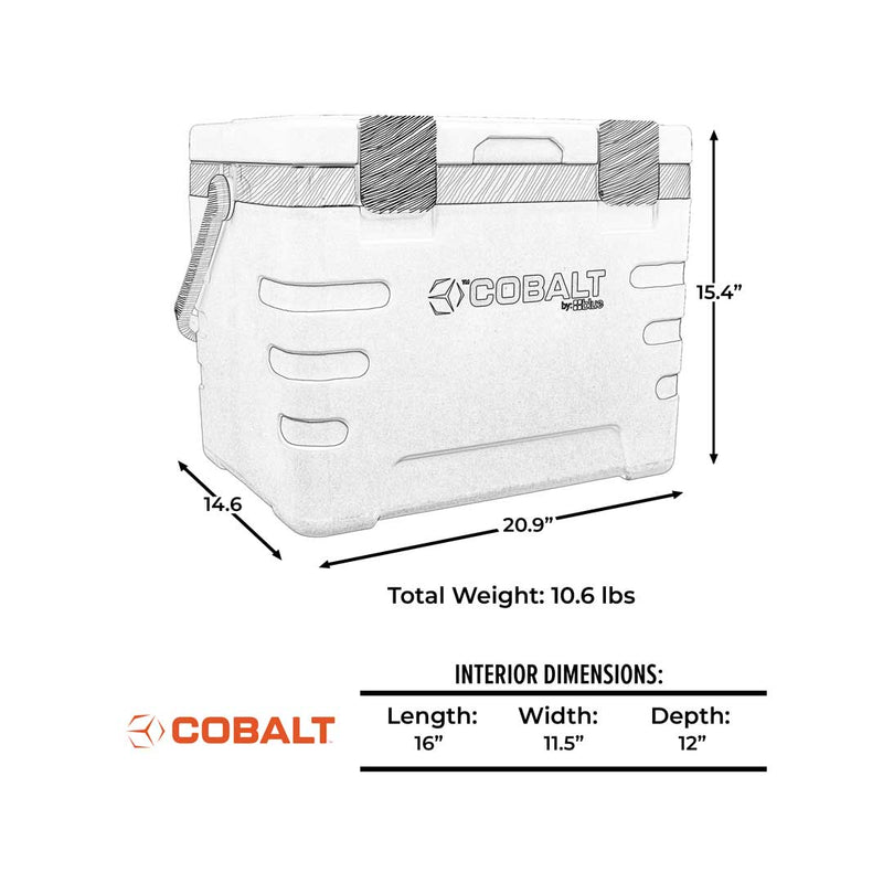 Load image into Gallery viewer, Cobalt 37 Quart Weekender Cooler
