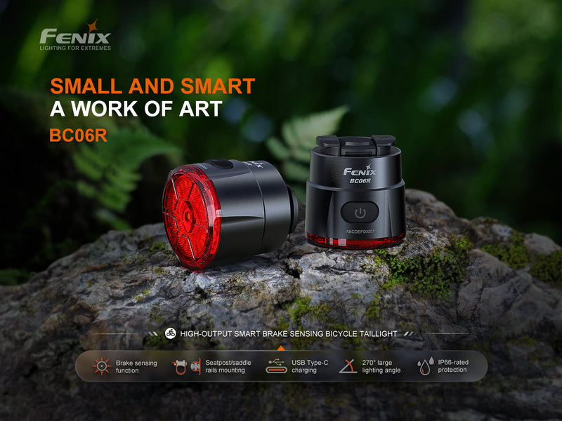 Load image into Gallery viewer, Fenix BC06R Smart-Brake Bicycle Taillight
