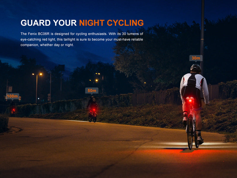 Load image into Gallery viewer, Fenix BC06R Smart-Brake Bicycle Taillight
