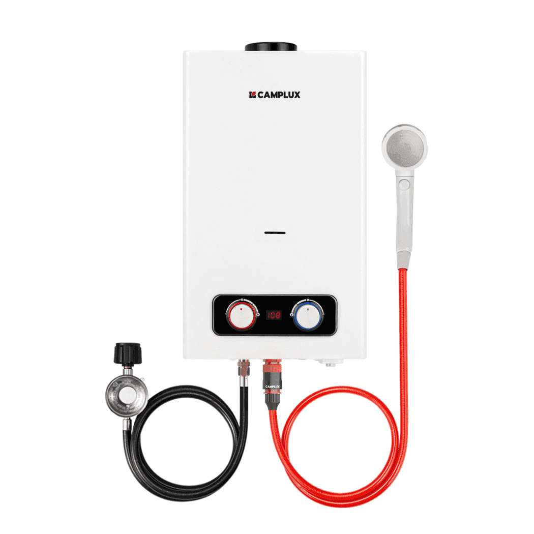 Camplux 2.64 GPM Tankless Gas Water Heater, Propane Shower Portable - Skoutley Outdoors LLC