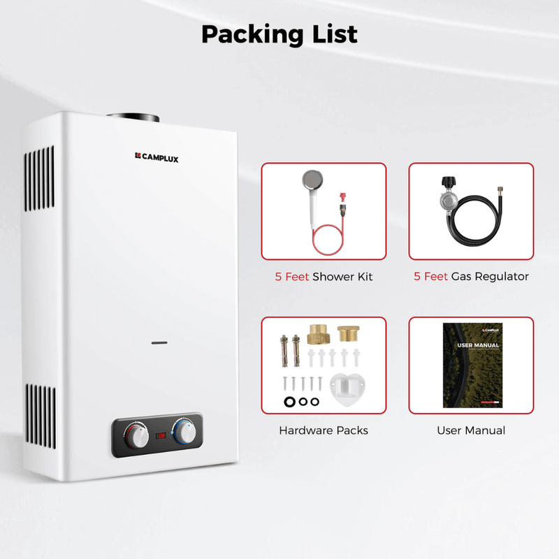 Load image into Gallery viewer, Camplux BD422 On Demand Water Heater Propane
