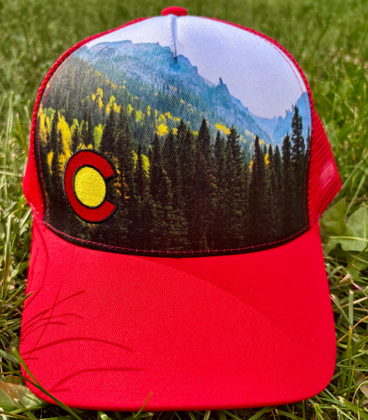Aspen Forest Snapback Trucker Hat