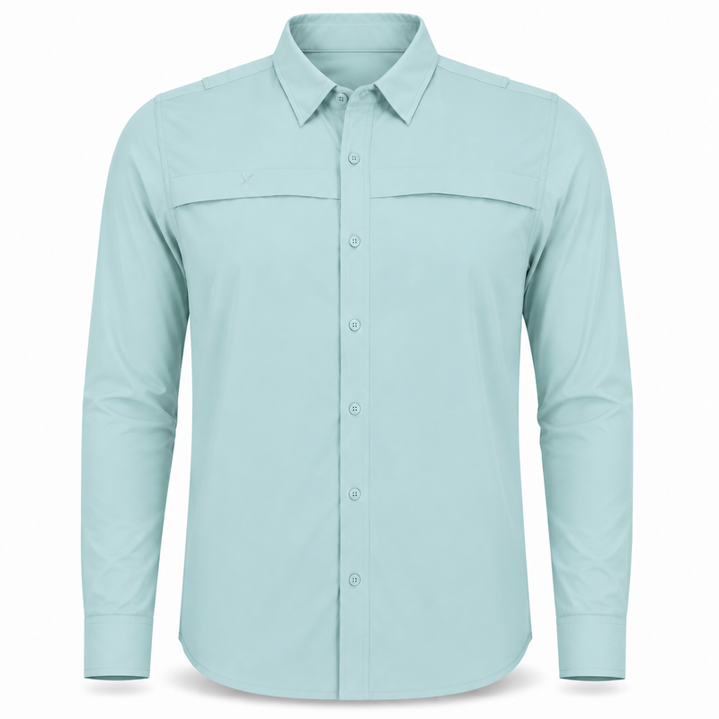 Load image into Gallery viewer, Long Sleeve Solid Lifestyle Button Down w/ REPEL-X
