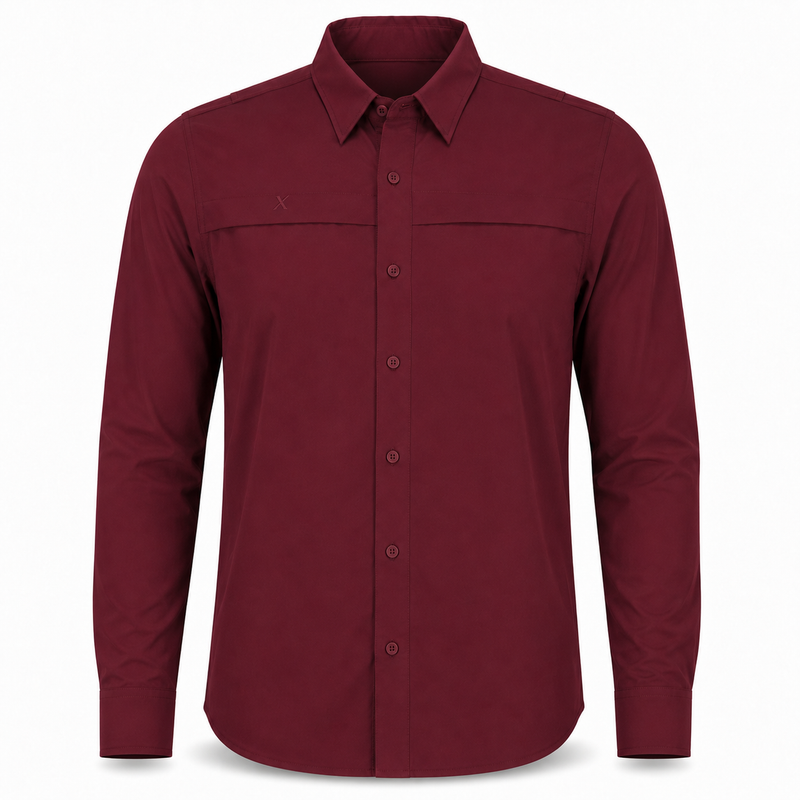 Load image into Gallery viewer, Long Sleeve Solid Lifestyle Button Down w/ REPEL-X
