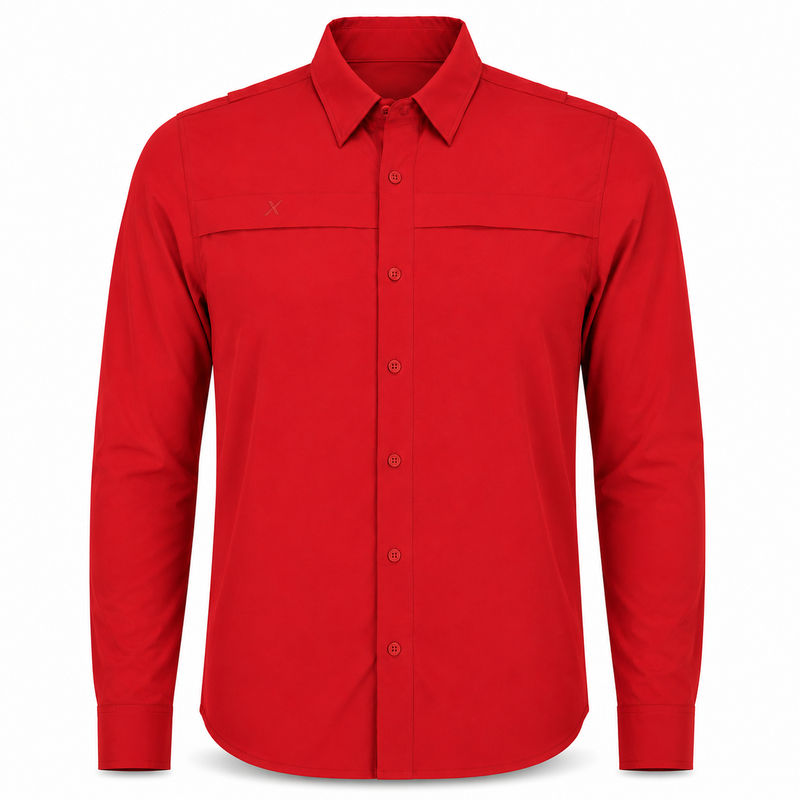 Load image into Gallery viewer, Long Sleeve Solid Lifestyle Button Down w/ REPEL-X
