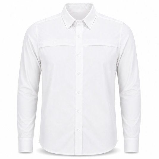Long Sleeve Solid Lifestyle Button Down w/ REPEL-X