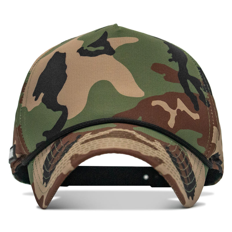 Load image into Gallery viewer, Weekender 5 Panel Snapback Hat
