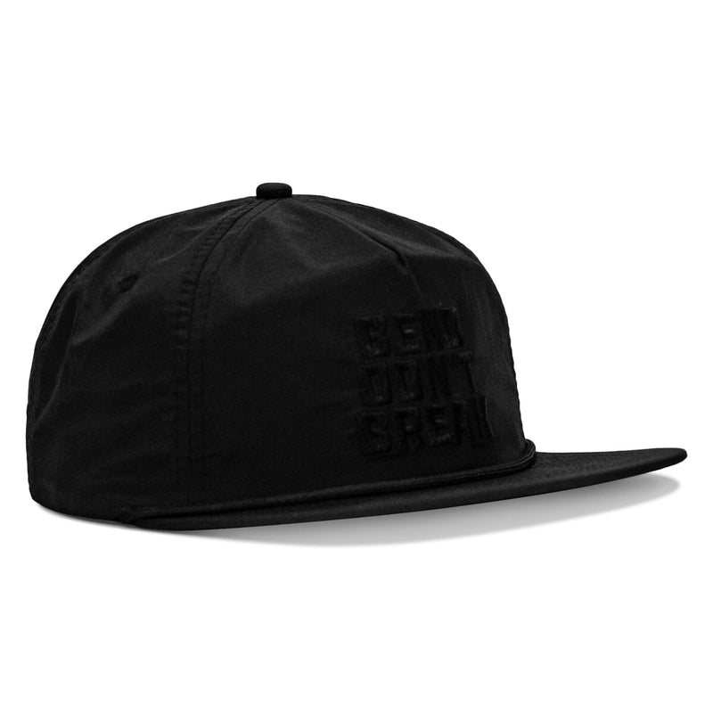 Load image into Gallery viewer, Bend Don&#39;t Break Subdued Crushable Rope SnapBack

