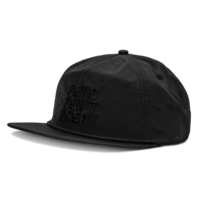 Load image into Gallery viewer, Bend Don&#39;t Break Subdued Crushable Rope SnapBack
