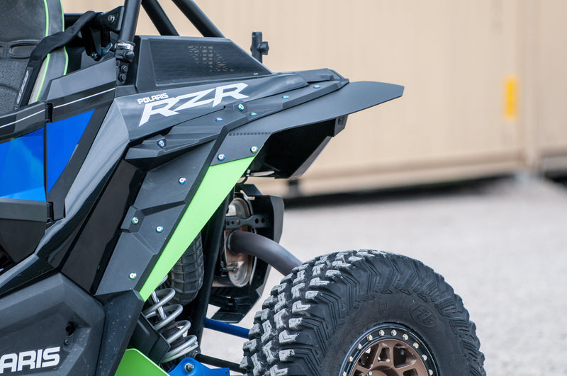 Load image into Gallery viewer, Polaris RZR Turbo S Rokblokz Mud flaps
