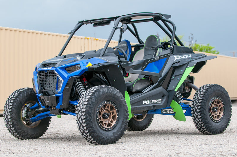 Load image into Gallery viewer, Polaris RZR Turbo S Rokblokz Mud flaps
