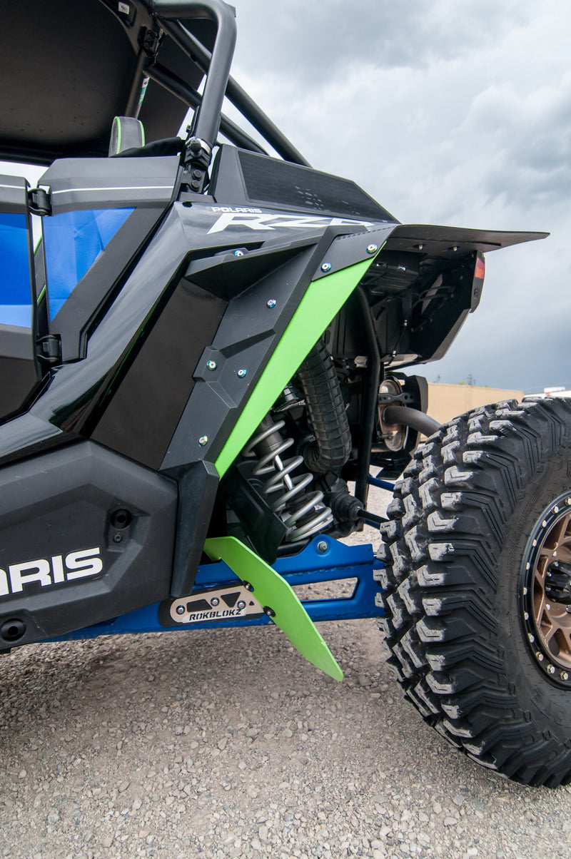 Load image into Gallery viewer, Polaris RZR Turbo S Rokblokz Mud flaps
