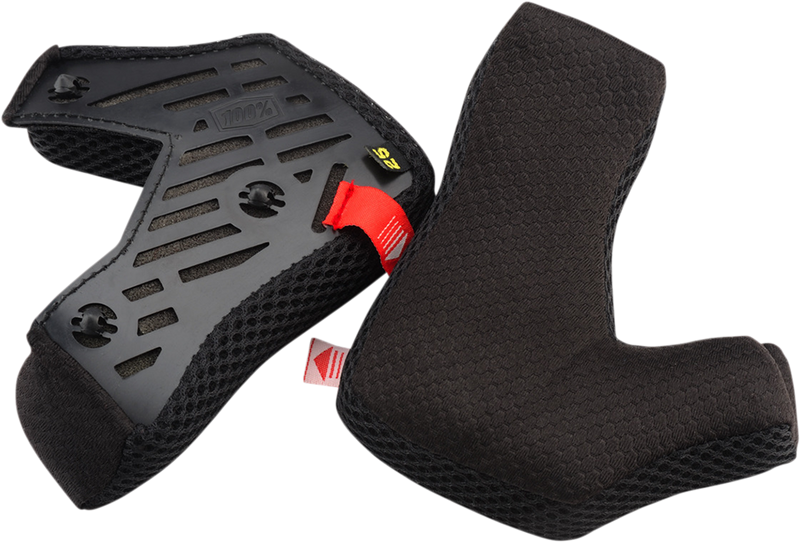 Load image into Gallery viewer, 100% Aircraft Cheek Pads - XS, L 89008-00003
