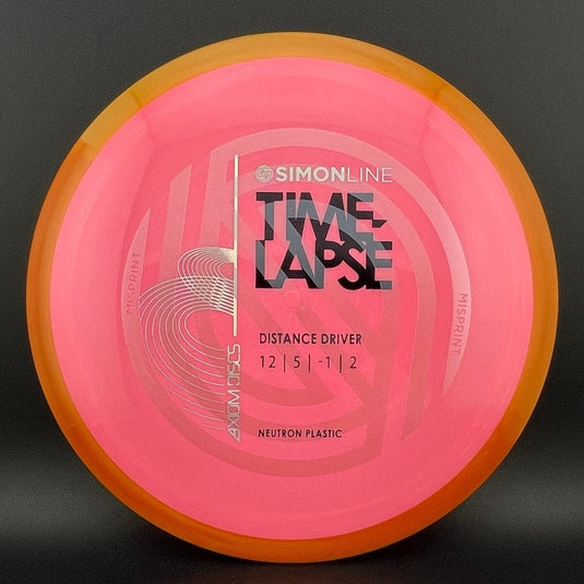 Neutron Time-Lapse (Re-Tooled) - Simon Line Misprint