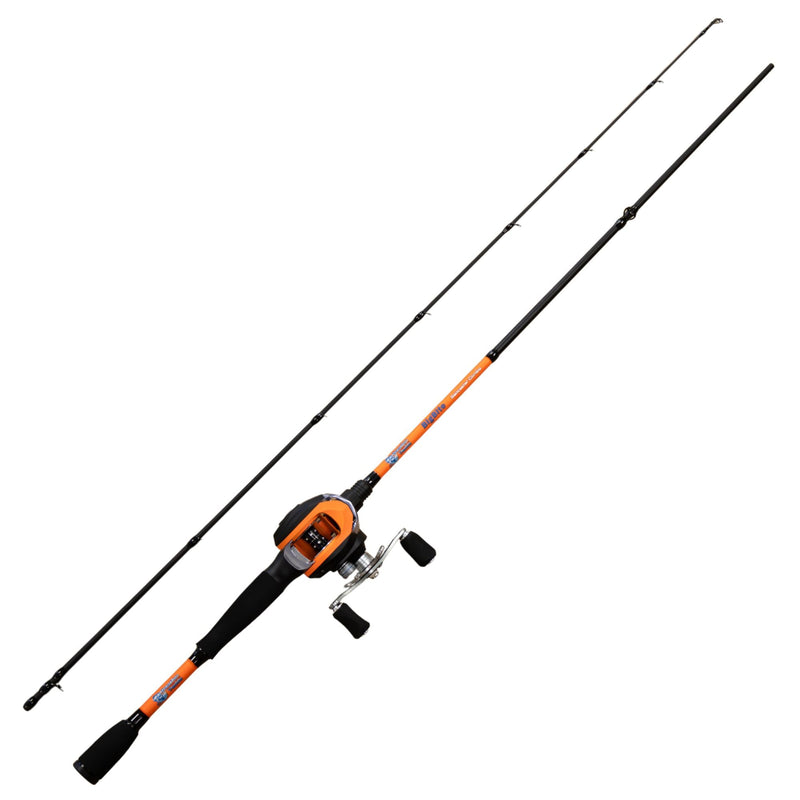 Load image into Gallery viewer, Reaction Tackle Fishing Rod and Baitcasting Reel Combo - Big Bite
