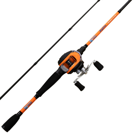 Reaction Tackle Fishing Rod and Baitcasting Reel Combo - Big Bite