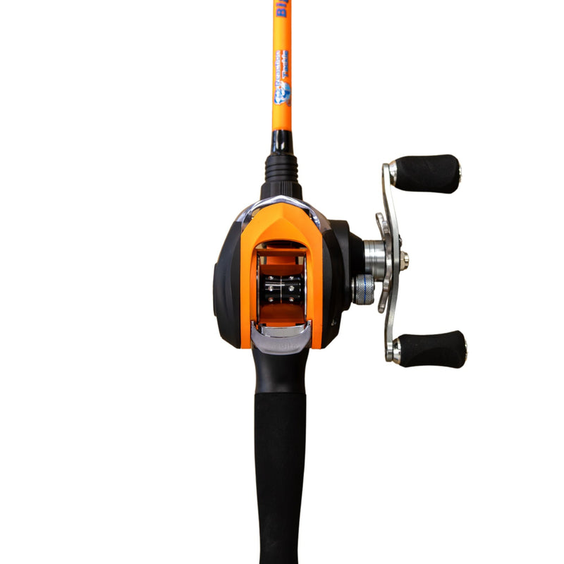 Load image into Gallery viewer, Reaction Tackle Fishing Rod and Baitcasting Reel Combo - Big Bite
