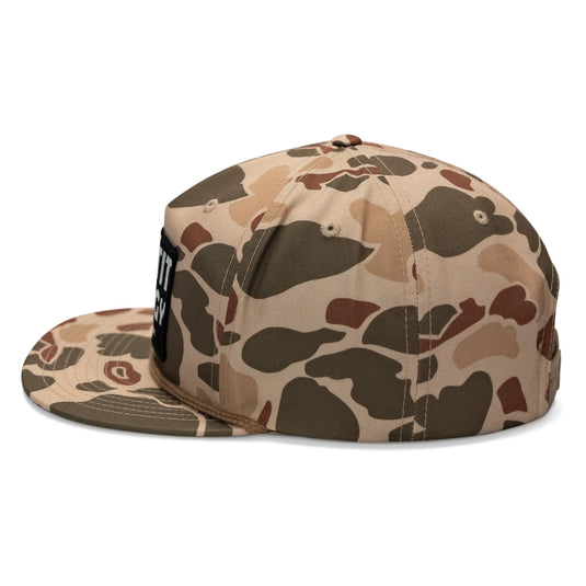 Big Tit Energy Patch Flatbill Snapback Hat