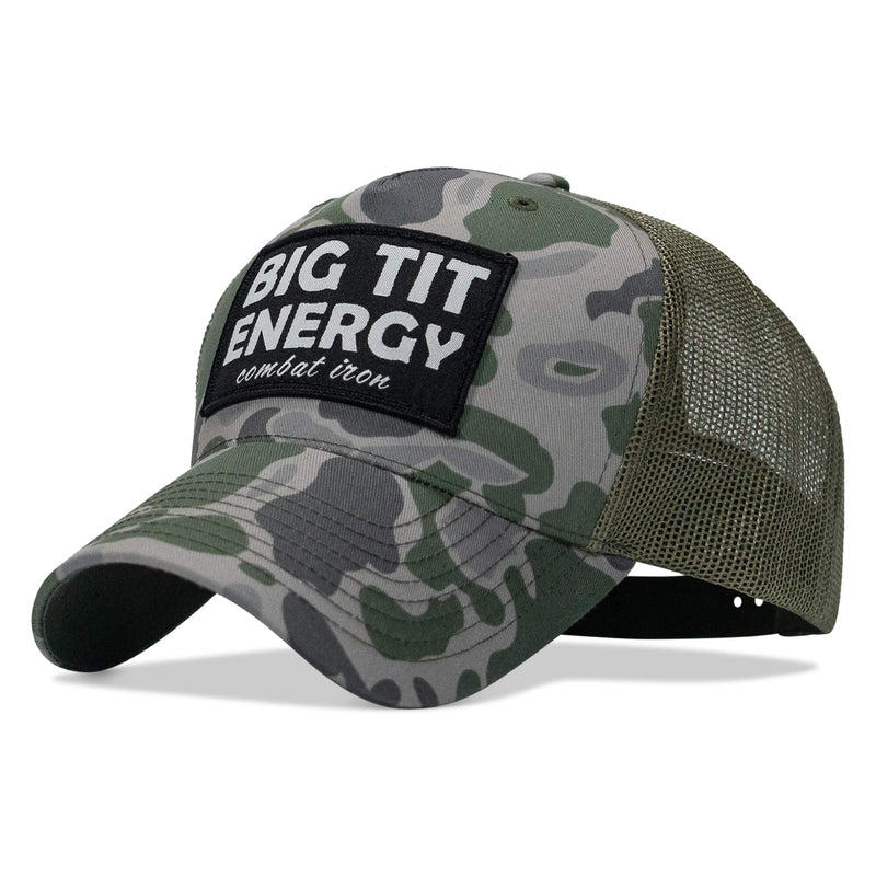 Load image into Gallery viewer, Big Tit Energy Patch Snapback Hat
