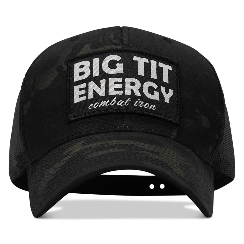 Load image into Gallery viewer, Big Tit Energy Patch Snapback Hat
