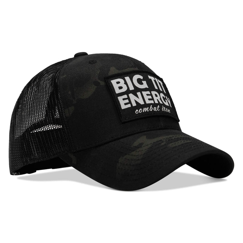 Load image into Gallery viewer, Big Tit Energy Patch Snapback Hat
