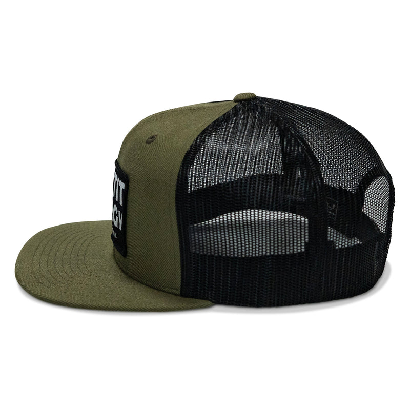 Load image into Gallery viewer, Big Tit Energy Patch Flatbill Snapback Hat
