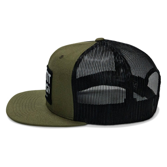 Big Tit Energy Patch Flatbill Snapback Hat