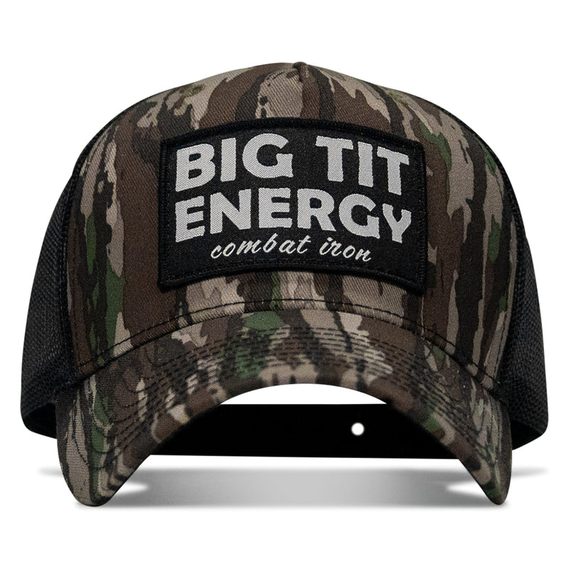 Load image into Gallery viewer, Big Tit Energy Patch Snapback Hat
