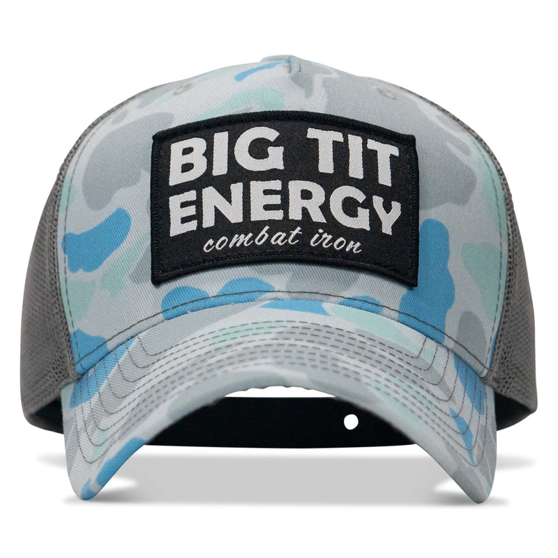 Load image into Gallery viewer, Big Tit Energy Patch Snapback Hat
