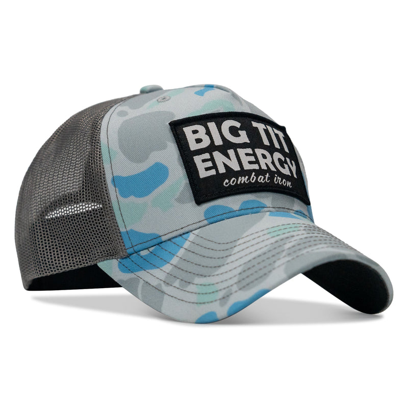 Load image into Gallery viewer, Big Tit Energy Patch Snapback Hat
