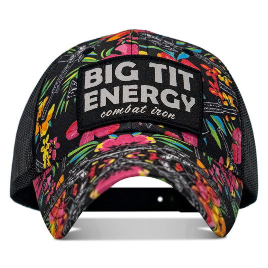 Big Tit Energy Patch Ripstop Mesh Snapback Hat