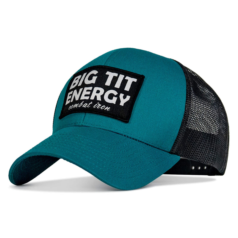 Load image into Gallery viewer, Big Tit Energy Patch Snapback Hat
