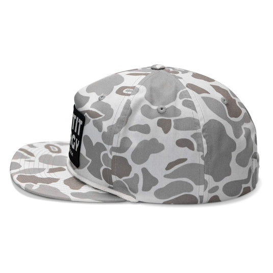 Big Tit Energy Patch Flatbill Snapback Hat