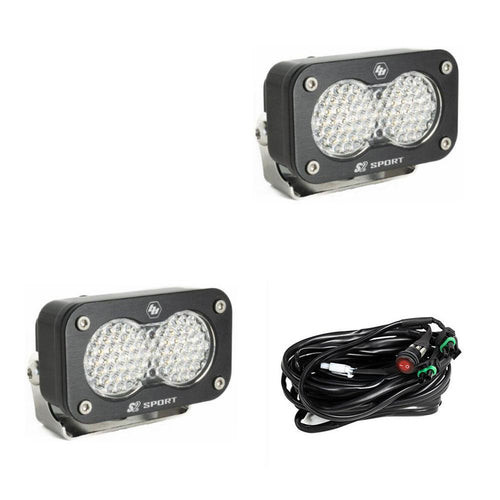 Baja Designs S2 Sport LED Light Pods - Clear