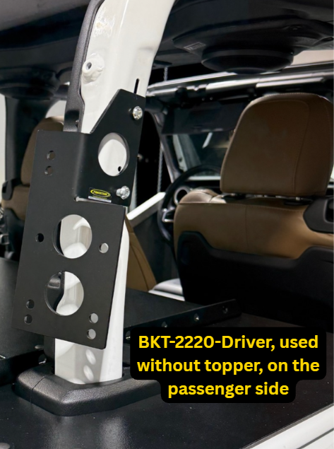Load image into Gallery viewer, 2 Door Wrangler JL Sports Bar Mount
