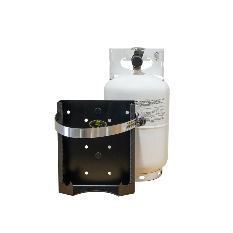 Load image into Gallery viewer, Strato LOCKER Bracket for 4.25 lb, 10 lb, 11 lb Steel Propane Tanks
