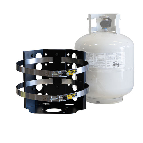 Sumatra MARINE Bracket for 20 lb. Steel BBQ Propane Tank